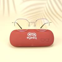 Silver round  metal eyeglasses for women ( eq0006 78A095 c1 )