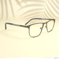 Gun Square metal eyeglasses for men ( eq0028 22910 )