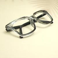 DA black square unisex sheet eyeglasses ( eq0069 31019 )