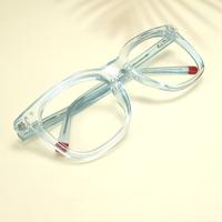 Sky Blue round unisex sheet eyeglasses ( eq0071 31020 )