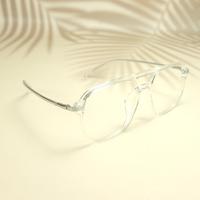 White wayfarer sheet eyeglasses for men ( eq0092 Tr2085 )