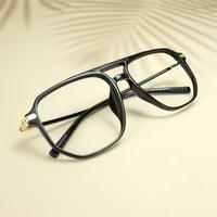 Black wayfarer sheet eyeglasses for men ( eq0093 tr2085 )