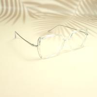 White rectangle sheet eyeglasses for women ( eq0099 tr2088 )