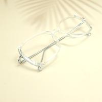 White rectangle sheet eyeglasses for women ( eq0099 tr2088 )