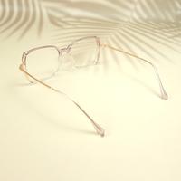 Wine & white rectangle  sheet eyeglasses for women ( eq0097 tr2088 )