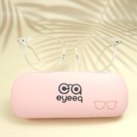 White round unisex sheet eyeglasses ( eq0103 tr2158 )