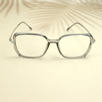 Grey rectangle sheet eyeglasses for women ( eq0100 tr2088 )