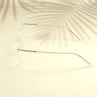 White round unisex sheet eyeglasses ( eq0103 tr2158 )