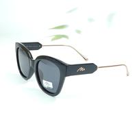 Mimi black wayfarer polarized sunglasses for women ( gg0001 mi854g c7 )