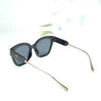 Mimi black wayfarer polarized sunglasses for women ( gg0001 mi854g c7 )