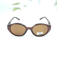 Mimi brown oval polarized sunglasses for women ( gg0006 mi857g c6 )