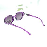 Mimi purple oval polarized sunglasses for women ( gg0007 mi857g c3 )