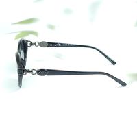 Mimi black oval polarized sunglasses for women ( gg0008 mi857g c7 )