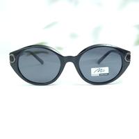 Mimi black round polarized sunglasses for women ( gg0009 mi858g c7 )