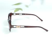 Mimi brown oval polarized sunglasses for women ( gg0012 mi855g c6 )