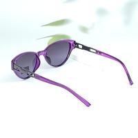 Mimi purple oval polarized sunglasses for women ( gg0013 mi855g c3 )