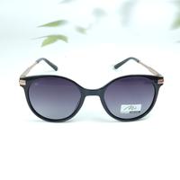 Mimi round black polarized sunglasses for women ( gg0014 mi856 c7 )