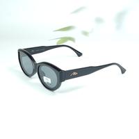Mimi black oval polarized sunglasses for women  ( gg0015 mi853 c7 )