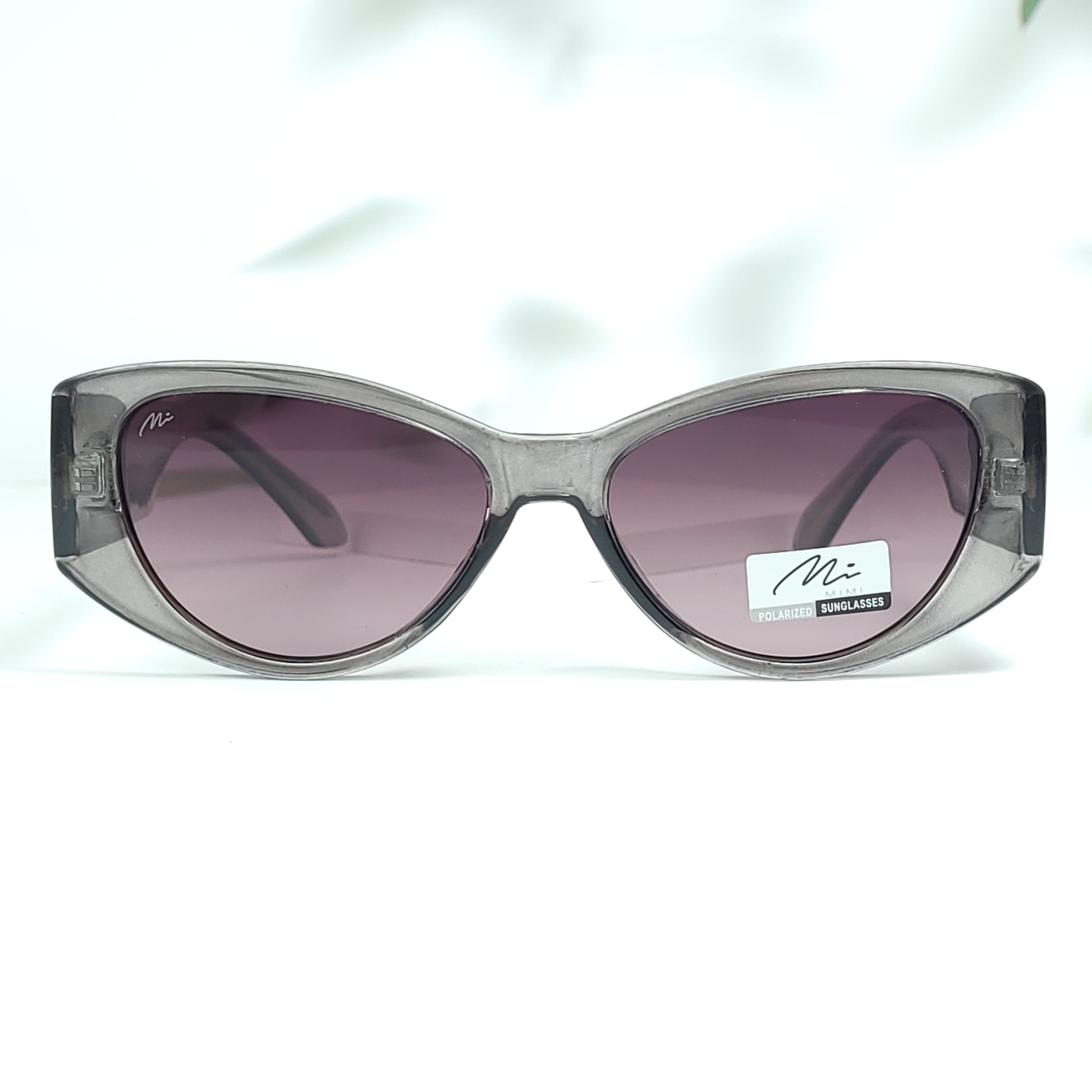 Mimi grey oval polarized sunglasses for women ( gg0019 mi852g c1 )