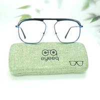 Blue wayfarer metal eyeglasses for men ( eq0109 202298 )
