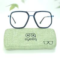 Blue wayfarer metal eyeglasses for men ( eq0110 202296)