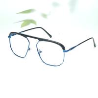 Blue wayfarer metal eyeglasses for men ( eq0109 202298 )