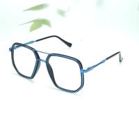 Blue wayfarer metal eyeglasses for men ( eq0110 202296)